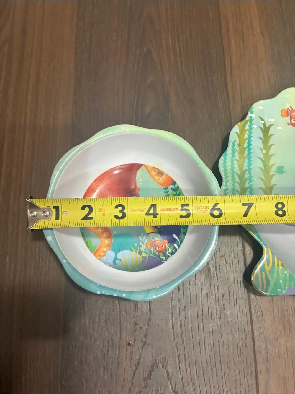 Disney ZAK Finding Dory Melamine Kids Bowl & Plate Set NEMO HANK BAILEY